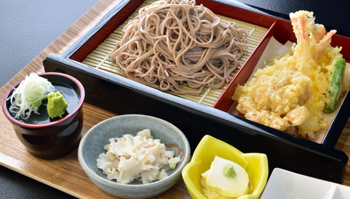 ハナビラダケそば・うどんプラン(入浴+お弁当)