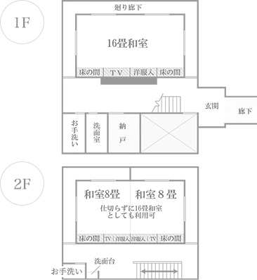 松涛亭 間取り