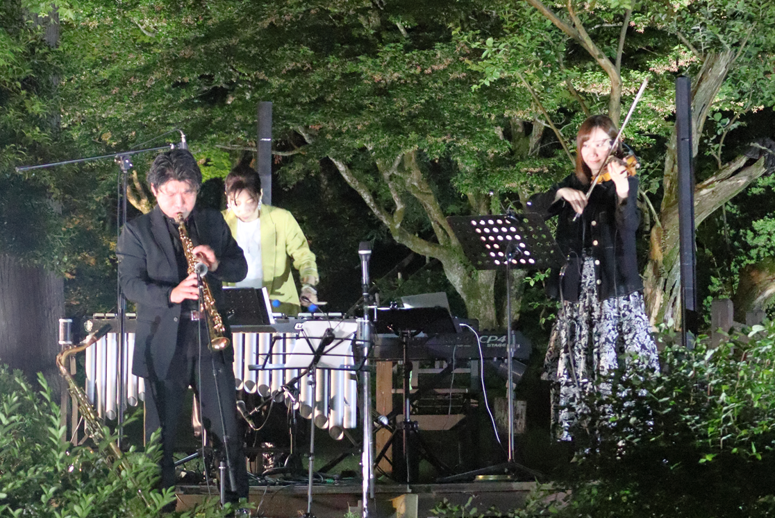 6月の「庭園ジャズライブ」無事終了しました