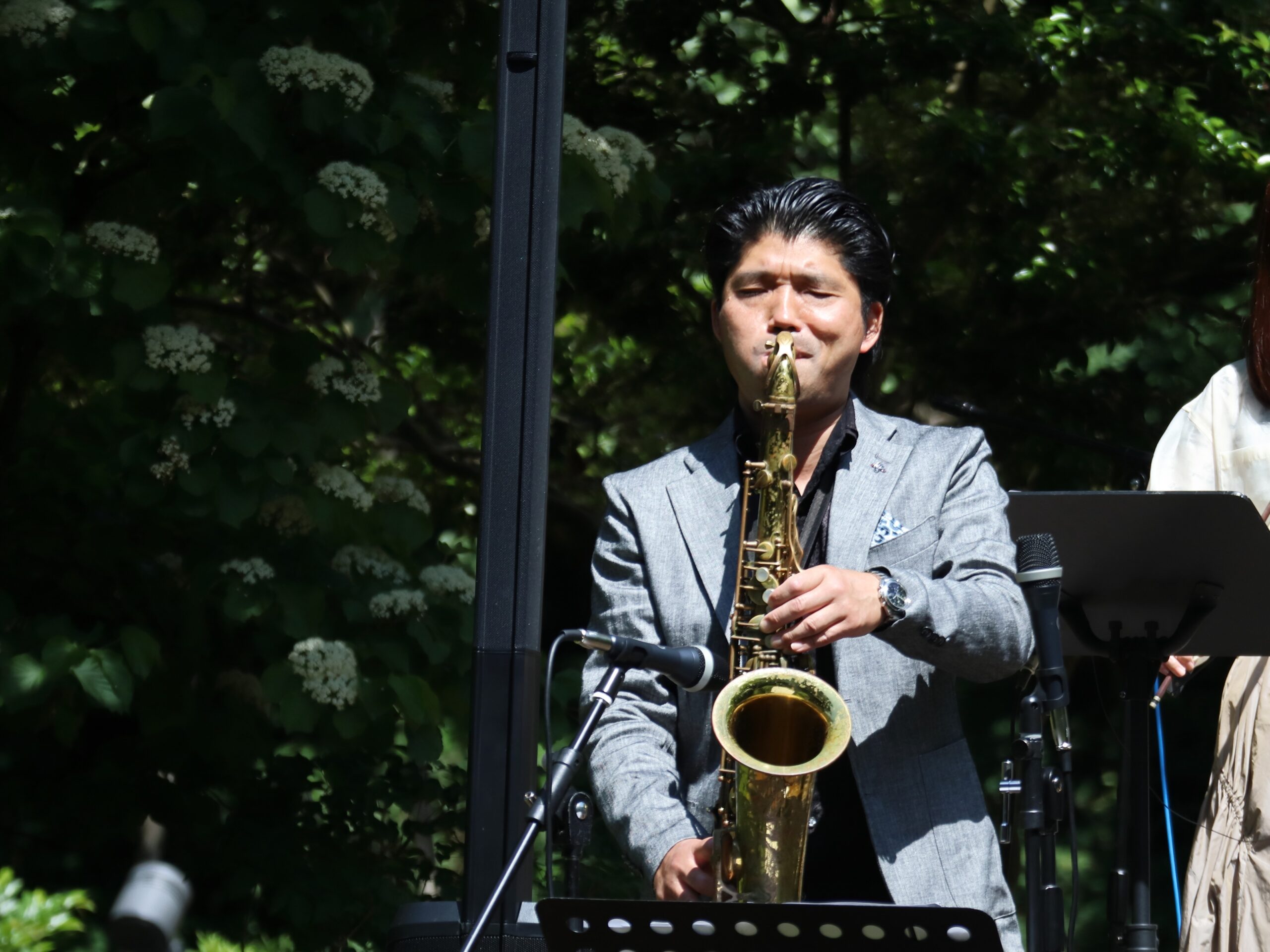 サックス奏者 日比野則彦