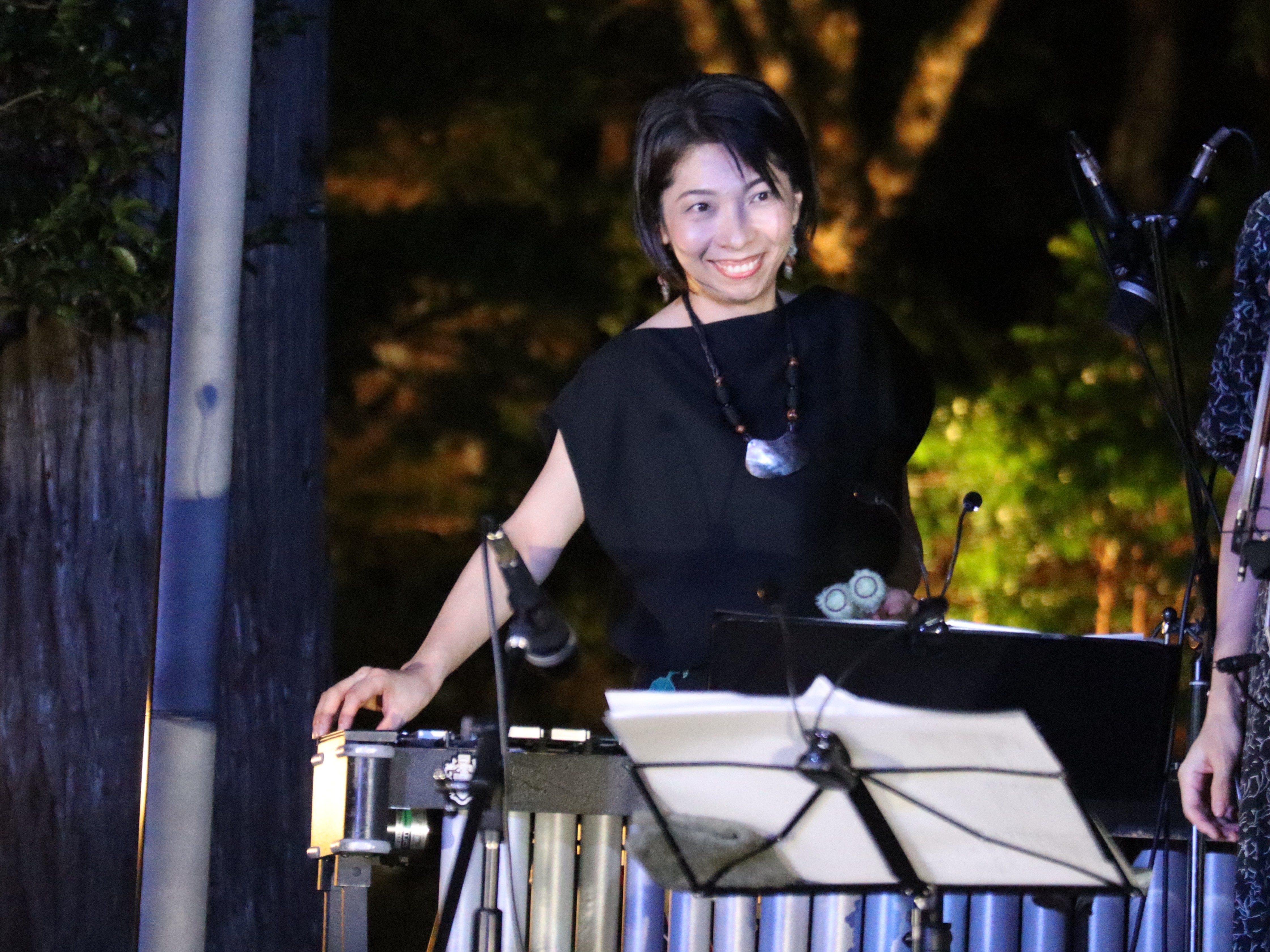 ヴィブラフォン奏者 山本玲子